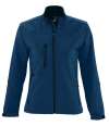 46800 Roxy SOL'S Ladies Roxy Soft Shell Jacket Abyss Blue colour image